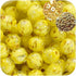 8mm 200pcs Glow in The Dack Glass Beads with Holes for Jewelry Making Bracelets Earrings Necklace Bulk Lampwork Solar Unique DIY Crafts Gold Space...