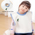 2 Pack 360 ° Rotating Baby Feeding Teething Bibs, Stay-Dry Toddler Bib, The Adjustable Baby Waterproof Bibs, Width Coverage and Pull-Over Design B...