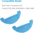 4PCS Replacement Mop Cloths Compatible with Coredy R750,R500,R550(R500+), R580, G800,G850 Robot Vacuum Mopping Cleaning Cloths Accessories...