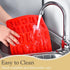 Silicone Letter Cake Mold BPA Free, Non-Stick Chocolate Mold Soft and Easy to Release, Decorating Silicone Red Mold Cake Baking Utensils Good Toug...