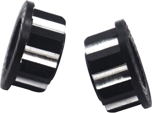 4Pcs Hexagonal Nuts, M4 Aluminum Alloy RC Wheel Hex Nuts Compatible with HSP Sakura D3 D4 1/10 RC Car (Black)...