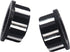 4Pcs Hexagonal Nuts, M4 Aluminum Alloy RC Wheel Hex Nuts Compatible with HSP Sakura D3 D4 1/10 RC Car (Black)...