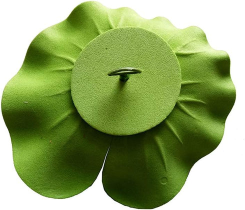 7Pcs 3.9 Inch Artificial Lotus Flower Artificial Flower Pool Aquarium Decoration Eternal Flower Artificial Flower (White)...