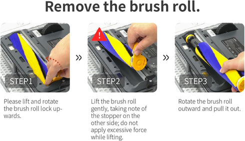 Robot Vacuum Cleaner V10 Roller Brush...