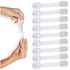 Child Safety Strap Locks (10 Pack) Baby Locks for Cabinets and Drawers, Toilet, Fridge & More. 3M Adhesive Pads. Easy Installation, No Drilling Re...