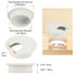 20 Pack 2 Inch/50mm Round Plastic Desk Grommets, White Wire Organizer Caps, PC Computer Port Cable Hole Cover Plug Bushings, Perfect for Hide Data...
