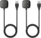 Compatible with Fitbit Sense/Sense 2/Versa 3/Versa 4 Charger,2 Pack Replacement USB Charging Cable Dock Stand for Sense/Sense 2/Versa 3/Versa 4 Ac...