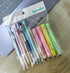 0.9 mm Mechanical Pencil Stationery Set Including 4pcs Mechanical Pencils with 4 Tubes HB Lead Refills and 4pcs Jerry Erasers for Writing Draft, D...