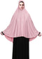 XINFU Women's High Stretch Hijab Muslim Arabian Long Milk Silk Purity Color Chiffon Hijab...