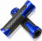 2Pcs 7/8''22mm Motorcycle Handlebar Grips Handle Grips Compatible with GSXR GSX-R 125 150 600 750 1000-Blue...