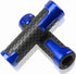 2Pcs 7/8''22mm Motorcycle Handlebar Grips Handle Grips Compatible with GSXR GSX-R 125 150 600 750 1000-Blue...