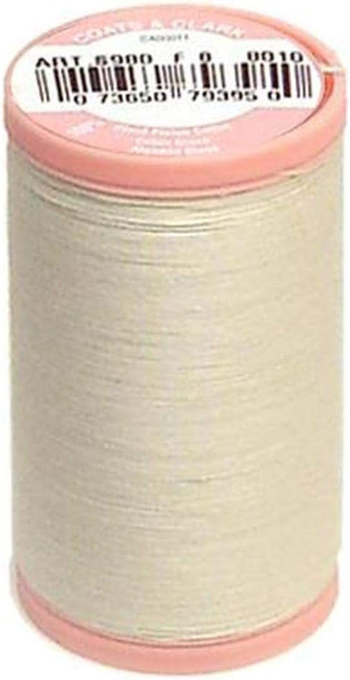 Coats - Thread Zippers 26618 Hand Quilting Cotton Thread 350 Yards-Natural...