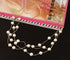 Gold Layered Pearl Necklaces for Women Faux Pearls Necklace Bracelet Earring Set for Women Girls Multi Layered Pearl Choker Necklaces...