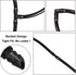 100 Pack Drip Irrigation 1/4” Barbed Coupling Fittings, Barbed Connectors Fits Universal 1/4-Inch Drip Tubing, Irrigation Coupler for Drip or Spri...