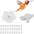 Hummingbird Feeder Replacement Flowers, 30 Sets Unique Replaceable Hummingbird Bird Feeder Flower Hanging Bird Feeding Ports Replacement Parts for...