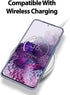 GOOSPERY Liquid Silicone Case for Samsung Galaxy S20 Plus (2020) Jelly Rubber Bumper Case with Soft Microfiber Lining - Lavender Grey...