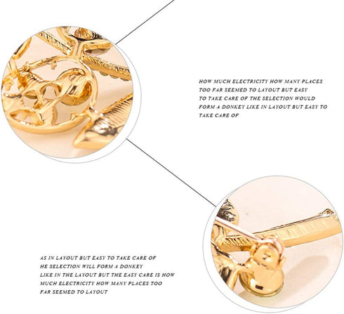Women's Flower Brooch Pin Pearl Diamond Breastpin for Wedding/Banquet/Bouquet...