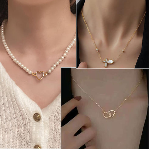 Gold Jewelry Sets for Women, Vintage Baroque Style Ladies Necklace/Rings/Bracelet and Earrings Jewelry Set, Fashion Indie Jewerly Pack Personality...
