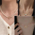 Gold Jewelry Sets for Women, Vintage Baroque Style Ladies Necklace/Rings/Bracelet and Earrings Jewelry Set, Fashion Indie Jewerly Pack Personality...