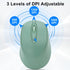 Bluetooth Mouse,Rechargeable Wireless Mouse for Laptop/iPad/MacBook Pro/Air, Silent Mouse Portable Slim for Surface Pro/PC/Lenovo/Samsung Tablet (...