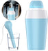 Portable Mini Humidifier USB Cool Mist Ultrasonic Humidifier with Water Bottle Premium Humidifying Unit with Whisper-Quiet Operation Automatic Shu...
