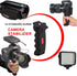 Poyinco Wide Platform Pistol Grip Camera Handle Camera Stabilizers with 1/4" Screw for SLR DSLR DC Canon Nikon Sony iPhone Xiaomi Smartphone...