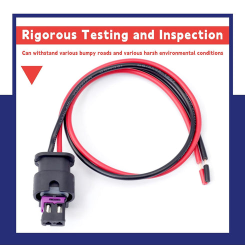 Side Marker Pigtail Connector Harness Compatible with Dodge Charger 2015 2016 2017 2018 2019 2020 2021 2022, Side Marker Tail Light Connection Cab...