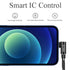 AGOZ Lightning to USB C Cable, 90° Right Angle, MFI Certified, Fast Charging, Braided, 6 inch, Compatible with iPhone, iPad, iPod, AirPods, CarPla...