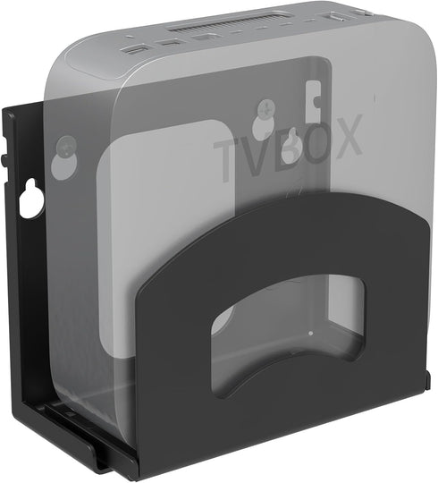 Cable Box Mount,Adjustable Wall Mount Holder for Small and Narrow Devices Like Cable Boxes,DVD Players,Modems,Streaming Media Devices and Other Me...