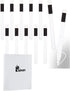 12 Pack Fine Tip Dry Erase Magnetic Markers with Eraser Cap, Magnetic Dry Erase Liquid Chalk Markers Pen Whiteboard Markers for School Office Home...
