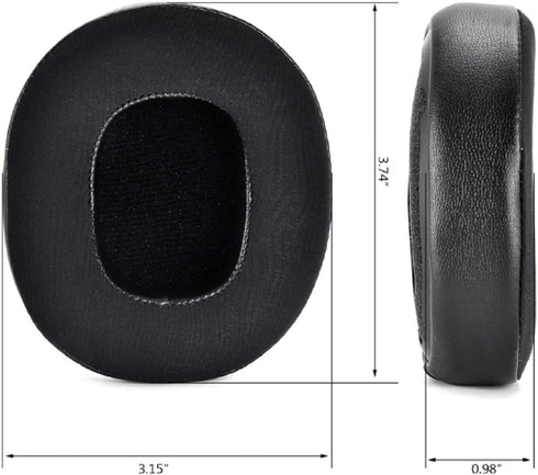 Cooling-Gel Replacement Ear Pads - Compatible with Skullcandy Hesh 3/ANC/Evo & Crusher Wireless/ANC/Evo/360 & Venue ANC Over-Ear Headphones (Hesh ...