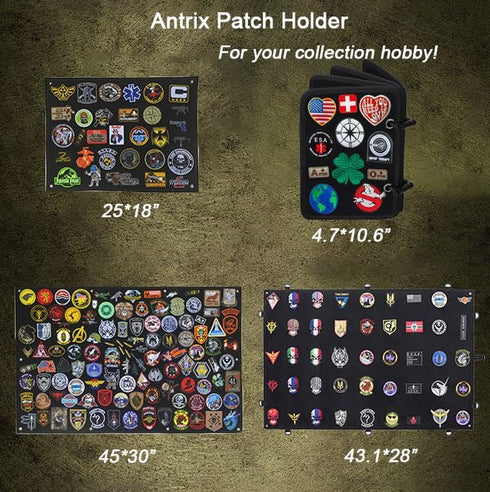 Antrix Patch of POW MIA You are NOT Forgotten Applique Fastener Hook and Loop Badge Patch for Backpacks Caps Hats Vests Bags -3.15x2...