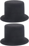jojofuny 2pcs Miniature Top Hats for dolls doll tophat - top hats for craft wine bottle toppers Decoration Dollhouse Ornament...