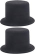 jojofuny 2pcs Miniature Top Hats for dolls doll tophat - top hats for craft wine bottle toppers Decoration Dollhouse Ornament...