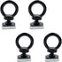 Antrader T Track Mount Tie Down Anchor for Roof Rack,4 Sets M6 T Track Bolts 304 Stainless Steel Roof Rack T Bolts Nuts and Lifting Eye Bolts T Sl...