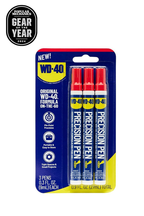 WD-40 Original Formula- Precision Pen On-The-Go, Lubrication with Pin-Point Precision, Controlled Flow. Portable, Easy to Hold, Easy to Store, Ide...