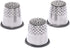 Dophee 3Pcs Silver Finger Thimble Tailor Sewing Pin Needle Grip Hands Shield Protector...