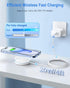 Magnetic Wireless Charger Fast Mag Safe Charger Compatible with iPhone 15 Pro Max/15 Pro/15/15 Plus/14/13/12 Series, 2024 Upgraded Nano Mag-Safe L...