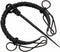 Iron Cloak Fibula with Knotted Ends Twisted Design Hand Forged Iron Functional Brooch/Clasp for Medieval Clothes LARP Cosplay Medieval Fantasy Eve...