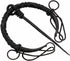 Iron Cloak Fibula with Knotted Ends Twisted Design Hand Forged Iron Functional Brooch/Clasp for Medieval Clothes LARP Cosplay Medieval Fantasy Eve...