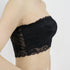 LUOEM 3pcs Women's Floral Lace Tube Top Stretchy Strapless Non-Padded Bandeau, Black, White, Skin, X-Large...