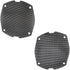 Replacement Front Mesh Speaker Grill Cover Panels Fits for 1996-2013 Harley Davidson Touring, Electra Glide, Street Glide, Ultra Limited And Tri G...
