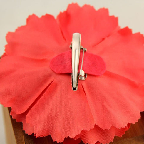 HC-01 Floral Fall Peony Flower Hair Clip Flamenco Dancer Pin up Flower Brooch (Royal Blue)...