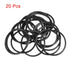 20pcs Nitrile Rubber O-Rings 32mm OD 25mm ID 3.5mm Width,Metric Nitrile Rubber Sealing Gasket for Automotive Machine Plumbing...