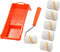 Paint Roller, 2 Inch Small Fine Finish Paint Roller Kit with Tray - Mini Roller Frame,Microfiber Roller Covers,Mini Acrylic Fiber Trim Brush House...
