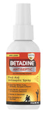 Betadine Antiseptic First Aid Spray, Povidone-iodine 5%, Infection Protection, Kills Germs In Minor Cuts Scrapes And Burns, No Sting Promise, No A...