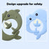 Teething Teether Toys for Babies 0-6, 6-12 Months, Aitoustone Soft Dolphin BPA Free Teething Toy for Baby Chewing Relief Toys...