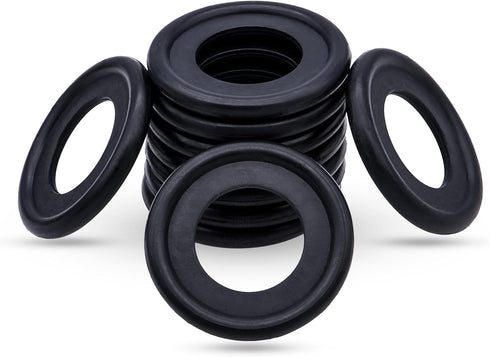 10PCS M12 Oil Drain Plug Gasket Rubber Crush Washer Seals 12616850 Engine Oil Pan Drain Plug Seal Compatible with Chevy GMC Ford Engine Oil Crush ...