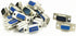 XJSXZC Computer DB Male Female Solder Type Adapter D-SUB Connector 10 Pairs (DB9)...