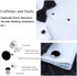 Men's Tuxedo Shirts Round Cufflinks and Studs Set For Business Wedding Black and Sliver...
